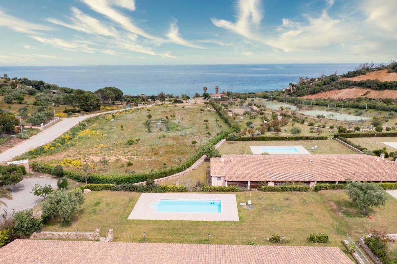 Villa Casa Del Sole Tertenìa Exterior foto